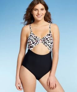 Top 10 ⌛ Women's Keyhole One Piece Swimsuit - Sea Angel White 😀 -Swimsuits Official Site unnamed file 8491