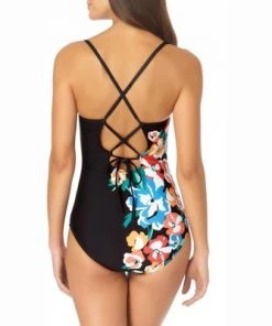 Outlet ❤️ Anne Cole - Engineered Lace Back One Piece Maillot 🧨 -Swimsuits Official Site unnamed file 8529
