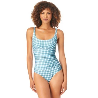 Outlet π― Anne Cole - Scoop Neck Shirred One Piece Swimsuit π 8 Outlet π― Anne Cole - Scoop Neck Shirred One Piece Swimsuit π - Image 6