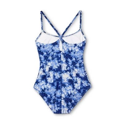New šÆ Women's Racerback One Piece Swimsuit - All in Motion⢠Blue ā 17 New šÆ Women's Racerback One Piece Swimsuit - All in Motion⢠Blue ā - Image 15