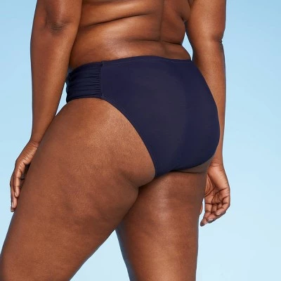 Best Pirce ⭐ Women's Shirred Side Swim Bikini Bottom - Aqua Green® ⌛ 6 Best Pirce ⭐ Women's Shirred Side Swim Bikini Bottom - Aqua Green® ⌛ - Image 4