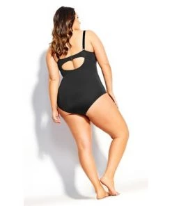 Coupon ๐ CITY CHIC | Rhodes Underwire 1 Piece - black. ๐