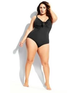 Coupon 🌟 CITY CHIC | Rhodes Underwire 1 Piece - black. 🔔 -Swimsuits Official Site unnamed file 8881