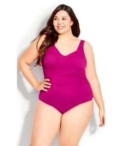 Top 10 ❤️ AVENUE | Draped Bust 1 Piece - hot pink 💯 22 Top 10 ❤️ AVENUE | Draped Bust 1 Piece - hot pink 💯 -Swimsuits Official Site unnamed file 8917