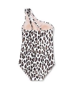 Best deal 🔥 Asymmetrical One Shoulder One Piece Maternity Swimsuit - Isabel Maternity by Ingrid & Isabel™ Leopard Print 🧨