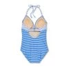 Budget 🤩 Wrap Front Halter One Piece Maternity Swimsuit - Isabel Maternity by Ingrid & Isabel™ Striped 🛒 -Swimsuits Official Site unnamed file 9019