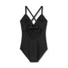 Budget ⌛ Flounce V-Neck One Piece Maternity Swimsuit - Isabel Maternity by Ingrid & Isabel™ Black 🧨 -Swimsuits Official Site unnamed file 9069