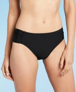 Flash Sale ❤️ Women's Tab Hipster Bikini Bottom - Aqua Green® Black ⭐ -Swimsuits Official Site unnamed file 907