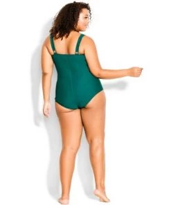 Top 10 ✨ AVENUE | Twist Bust 1 Piece - emerald 👏