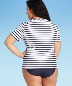 Outlet 🌟 Women's Crewneck Rash Guard - Kona Sol™ Blue 🛒 -Swimsuits Official Site unnamed file 9156