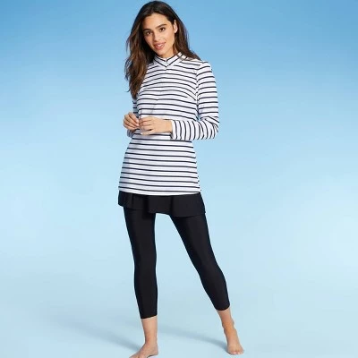 Cheapest ❤️ Women's Long Length Tunic Rash Guard - Kona Sol™ Black 🔔 6 Cheapest ❤️ Women's Long Length Tunic Rash Guard - Kona Sol™ Black 🔔 - Image 4