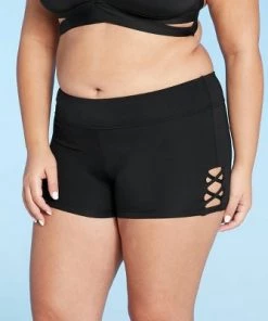 Hot Sale 🎉 Women's X-Side Sport Swim Shorts - Kona Sol™ Black 🔔 -Swimsuits Official Site unnamed file 9207