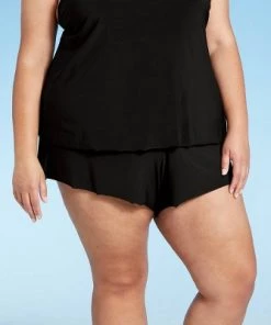 Cheapest ✔️ Women's Sport Swim Shorts - Aqua Green® Black 🛒 -Swimsuits Official Site unnamed file 9289