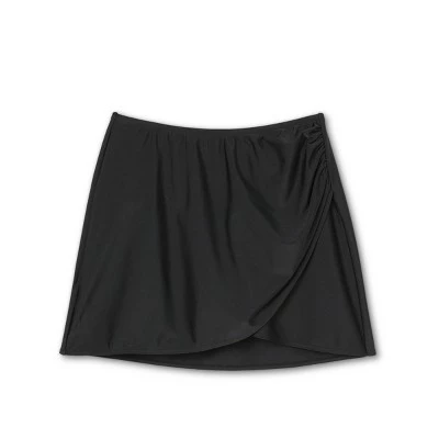 Best Sale 🎁 Women's Wrap Swim Skirt - Kona Sol™ Black 🧨 8 Best Sale 🎁 Women's Wrap Swim Skirt - Kona Sol™ Black 🧨 - Image 6