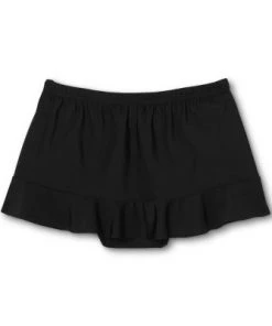 Flash Sale ❤️ Women's Ruffle Swim Skirt - Aqua Green® Black 👍 -Swimsuits Official Site unnamed file 9372