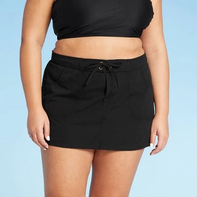 Budget ๐ Women's Supplex Swim Skirt - Kona Solโข Black ๐ 5 Budget ๐ Women's Supplex Swim Skirt - Kona Solโข Black ๐ - Image 3
