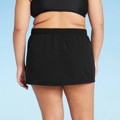 Budget ๐ Women's Supplex Swim Skirt - Kona Solโข Black ๐ 6 Budget ๐ Women's Supplex Swim Skirt - Kona Solโข Black ๐ - Image 4