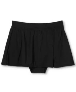 Outlet 👏 Women's Split Swim Skirt - Aqua Green® Black 🧨 -Swimsuits Official Site unnamed file 9410