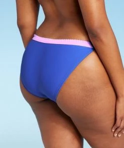Coupon 🛒 Juniors' Stitched Trim Cheeky Bikini Bottom - Xhilaration™ Cobalt ✨ -Swimsuits Official Site unnamed file 942