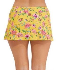 Best Sale 👏 Sunsets Women's Golden Hour Sporty Skirted Bikini bottom - 40B-GOLHO 👍