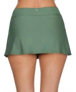 Best Pirce ⭐ Sunsets Women's Moss Sporty Skirted Bikini Bottom - 40B-MOSS ⌛