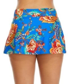 Top 10 😀 Sunsets Women's Enchanted Summer Lovin' V-Front Skirted Bikini Bottom - 41B-ENCHA ⭐