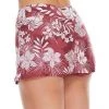 Best Pirce 🌟 Sunsets Women's Hawaiian Hideaway Sporty Skirted Bikini Bottom - 40B-HAWHI ✔️ -Swimsuits Official Site unnamed file 9480