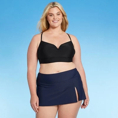 Hot Sale 🔥 Women's Plus Size Swim Skirtini - Kona Sol™ Navy 😀 4 Hot Sale 🔥 Women's Plus Size Swim Skirtini - Kona Sol™ Navy 😀 - Image 2