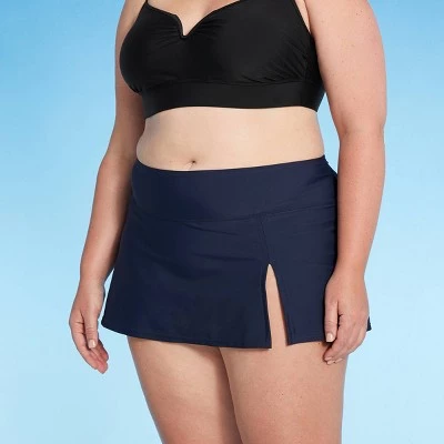 Hot Sale 🔥 Women's Plus Size Swim Skirtini - Kona Sol™ Navy 😀 7 Hot Sale 🔥 Women's Plus Size Swim Skirtini - Kona Sol™ Navy 😀 - Image 5