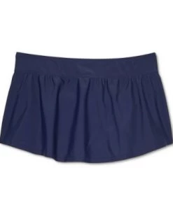 Flash Sale ❤️ Isabel Maternity By Ingrid & Isabel Maternity Side Slit Skirted Swim Bottom - Isabel Maternity by Ingrid & Isabel™ Navy Blue XXL ✔️