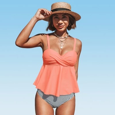 Cheapest 💯 Women's High Waisted Tankini Swimsuit Ruffled Twist Bathing Suit-Cupshe 😍 8 Cheapest 💯 Women's High Waisted Tankini Swimsuit Ruffled Twist Bathing Suit-Cupshe 😍 - Image 6