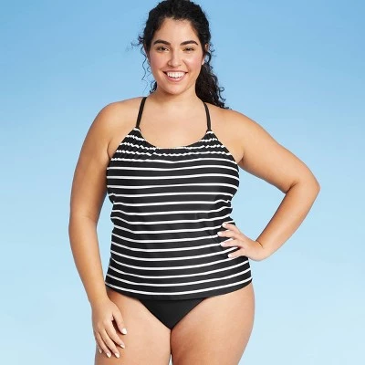 Discount 🧨 Women's Racerback High Neck Tankini Top - Kona Sol™ 🌟 5 Discount 🧨 Women's Racerback High Neck Tankini Top - Kona Sol™ 🌟 - Image 4