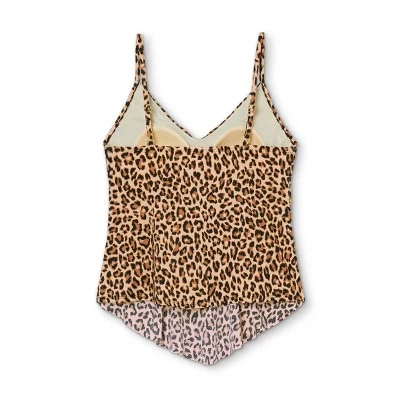 Deals ❤️ Women's Tiered Tankini Top - Aqua Green® Pink 👏 7 Deals ❤️ Women's Tiered Tankini Top - Aqua Green® Pink 👏 - Image 5