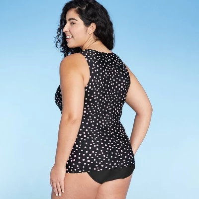 Flash Sale ๐ Women's High Neck Tankini Top - Kona Solโข Navy ๐ 5 Flash Sale ๐ Women's High Neck Tankini Top - Kona Solโข Navy ๐ - Image 3