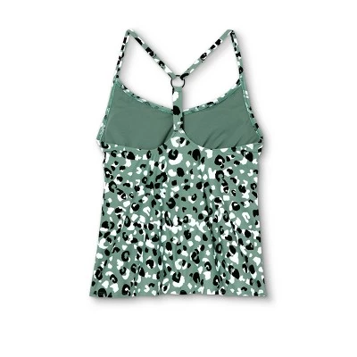 Budget ❤️ Women's T-Back Tankini Top - Kona Sol™ Moss Green 🔥 7 Budget ❤️ Women's T-Back Tankini Top - Kona Sol™ Moss Green 🔥 - Image 5
