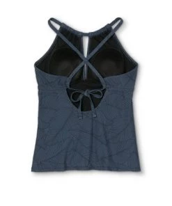 Top 10 🌟 Women's Keyhole High Neck Tankini Top - Kona Sol™ Black 👏 -Swimsuits Official Site unnamed file 9658