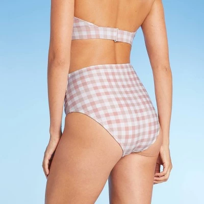Buy ๐ Women's High Leg High Waist Medium Coverage Bikini Bottom - Kona Solโข Blush ๐ 3 Buy ๐ Women's High Leg High Waist Medium Coverage Bikini Bottom - Kona Solโข Blush ๐