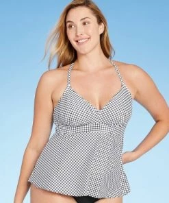 Brand new 🧨 Women's Plunge Criss Cross Peplum Tankini Top - Kona Sol™ Black 😍 17 Brand new 🧨 Women's Plunge Criss Cross Peplum Tankini Top - Kona Sol™ Black 😍 -Swimsuits Official Site unnamed file 9670