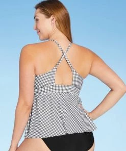 Brand new 🧨 Women's Plunge Criss Cross Peplum Tankini Top - Kona Sol™ Black 😍 18 Brand new 🧨 Women's Plunge Criss Cross Peplum Tankini Top - Kona Sol™ Black 😍 -Swimsuits Official Site unnamed file 9671
