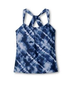 Buy 🎁 Women's Tunnel Neck Tankini Top - Kona Sol™ Oxford Blue 💯 -Swimsuits Official Site unnamed file 9701
