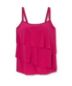 Outlet 👏 Women's Angled Tiered Tankini Top - Aqua Green® Dark Pink 🧨 10 Outlet 👏 Women's Angled Tiered Tankini Top - Aqua Green® Dark Pink 🧨 -Swimsuits Official Site unnamed file 9765