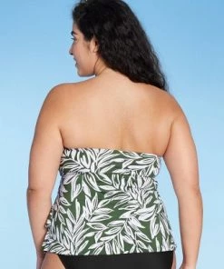 Brand new ๐ Women's Bandeau Tiered Tankini Top - Kona Solโข Dark Green ๐ 14 Brand new ๐ Women's Bandeau Tiered Tankini Top - Kona Solโข Dark Green ๐ -Swimsuits Official Site unnamed file 9807