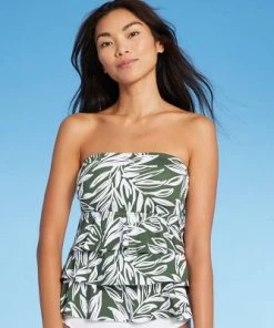 Brand new ๐ Women's Bandeau Tiered Tankini Top - Kona Solโข Dark Green ๐ 19 Brand new ๐ Women's Bandeau Tiered Tankini Top - Kona Solโข Dark Green ๐ -Swimsuits Official Site unnamed file 9812