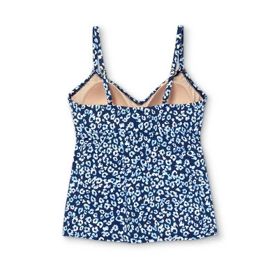 Flash Sale 😍 Women's Tiered Tankini Top - Kona Sol™ Navy ⭐ 7 Flash Sale 😍 Women's Tiered Tankini Top - Kona Sol™ Navy ⭐ - Image 5