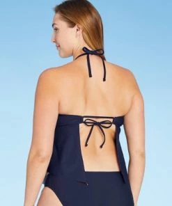 Brand new 🎉 Women's Split Neck High Neck Tankini Top - Kona Sol™ Animal Print 🔔 -Swimsuits Official Site unnamed file 9837