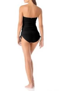 Outlet ⭐ Anne Cole - Women's Twist Front Bandeaukini Swim Top 🎁 -Swimsuits Official Site unnamed file 9867