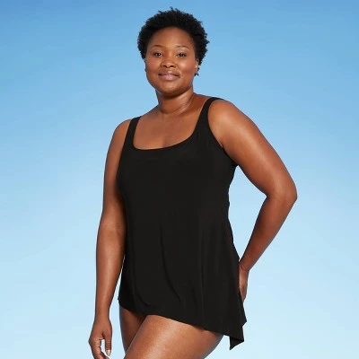 Wholesale 𤩠Women's Side-Tie Tankini Top - Aqua GreenĀ® Black ā¤ļø 4 Wholesale 𤩠Women's Side-Tie Tankini Top - Aqua GreenĀ® Black ā¤ļø - Image 2