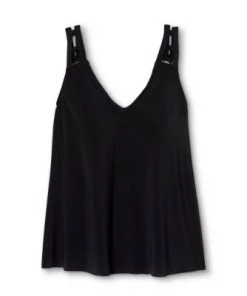 Buy ❤️ Women's Cut Out Strap Tankini Top - Aqua Green® Black 🔥 -Swimsuits Official Site unnamed file 9938