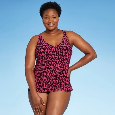 Best Pirce ❤️ Women's Racerback Tankini Top - Aqua Green® Pink 👏 4 Best Pirce ❤️ Women's Racerback Tankini Top - Aqua Green® Pink 👏 - Image 2