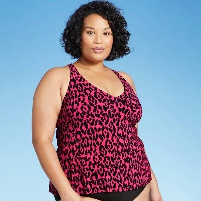 Best Pirce ❤️ Women's Racerback Tankini Top - Aqua Green® Pink 👏 15 Best Pirce ❤️ Women's Racerback Tankini Top - Aqua Green® Pink 👏 - Image 13